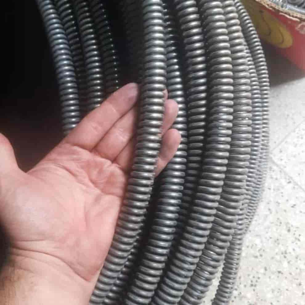 باز کردن لوله فاضلاب با فنر در سهند