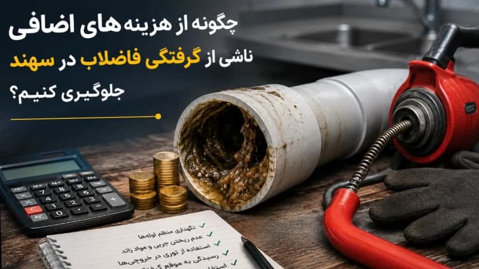 چگونه از گرفتگی فاضلاب در سهند جلوگیری کنیم؟ 09147775474